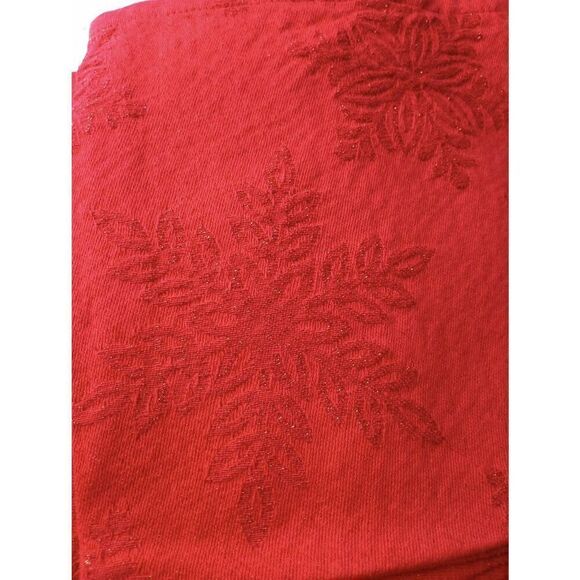 Cloth table linens, napkins, holiday. Set of six - Picture 3 of 6